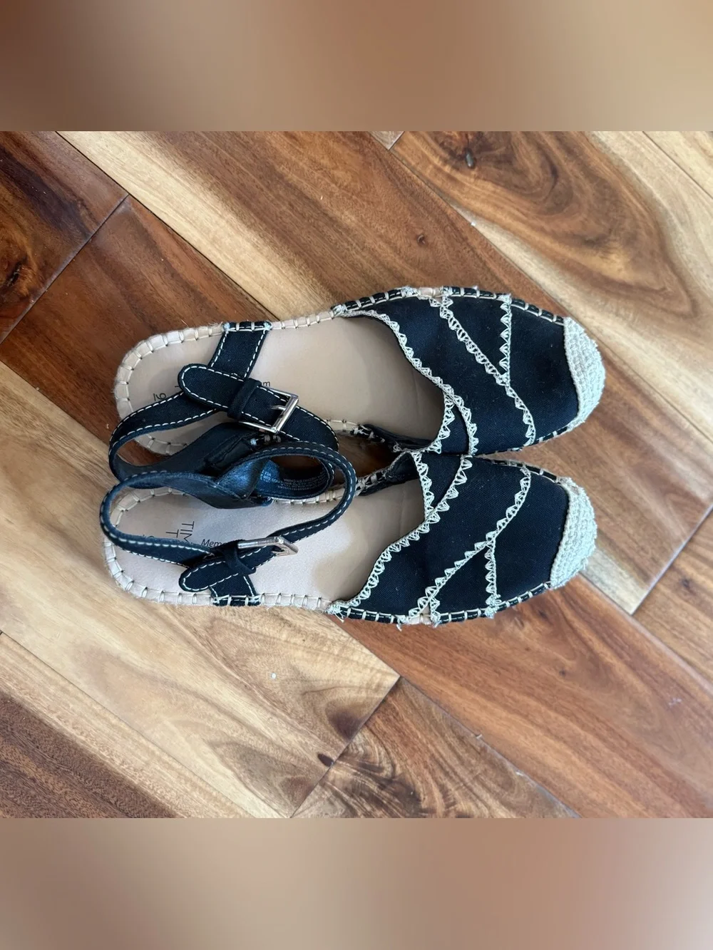 Time and tru espadrilles